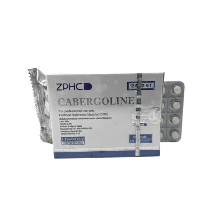 Cabergoline ZPHC — 0.25 mg × 100 tablets